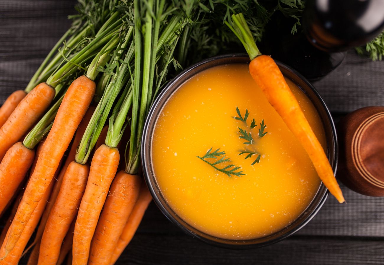 recepta de Crema de pastanaga, la millor recepta per entrar en calor durant les fredes nits d’hivern